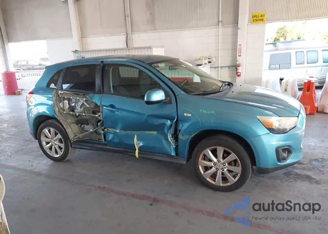 2014 Mitsubishi Outlander Sport Es from USA, damaged, VIN 4A4AP3AU6EE027757